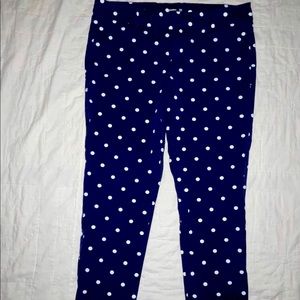 Old Navy pixie cut sz 12 polka dot pants